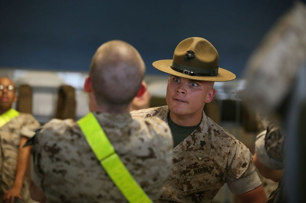 Drill Seargent Menacing Look