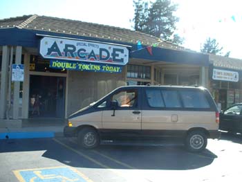 Storefront of the now-closed Special Effects Arcade in Scotts Valley, CA
