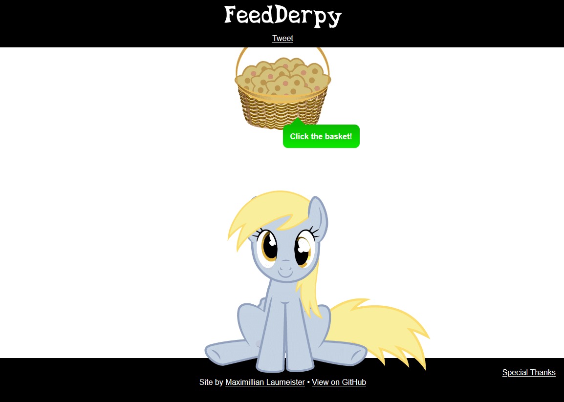 Screenshot of FeedDerpy.com